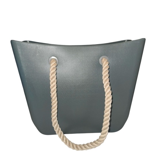 Versa Tote Original EVA Waterproof Tote with Rope Handles Slate Green - Picture 2 of 8